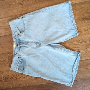 Men's jean shorts